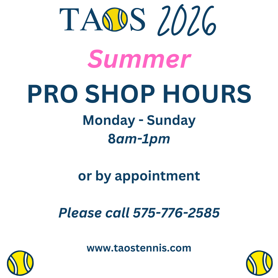 Pro Shop Hours